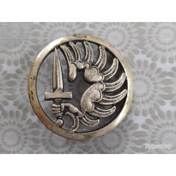 INSIGNE DE BERET PARACHUTISTE BERAUDY VAURE