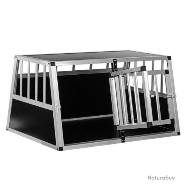 Cage transport voiture pour chien de grande taille . L89 x H69 x P50cm 2 porte