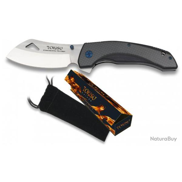 Couteau pliant - "Tokisu"- Fibre carbone