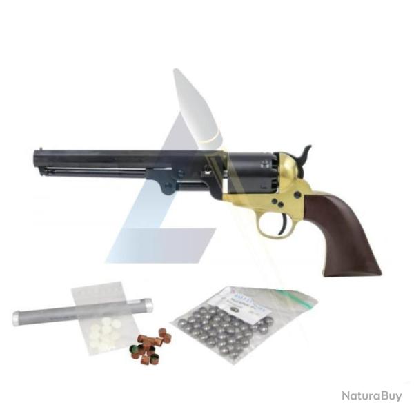 Pack Prt  Tirer Pietta 44 Millenium + 50 Balles + 12 Bourres Feutres + 12 Charges