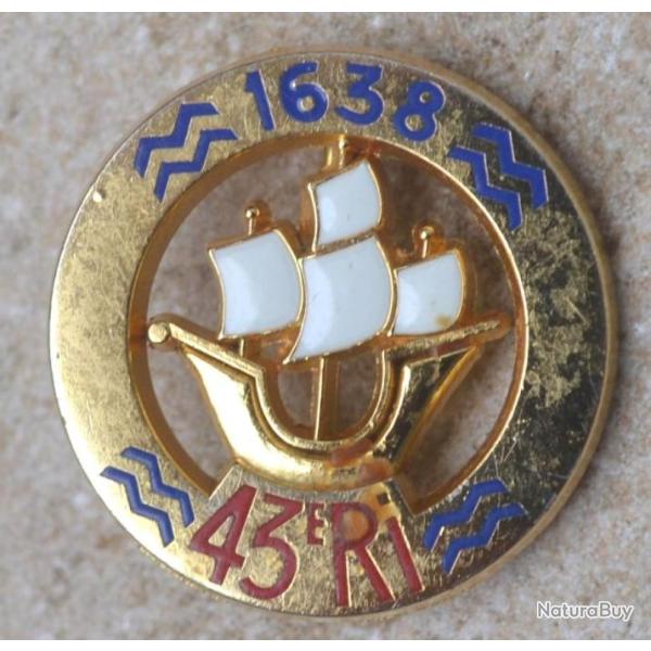 43 Rgiment d'Infanterie, finition spciale dore