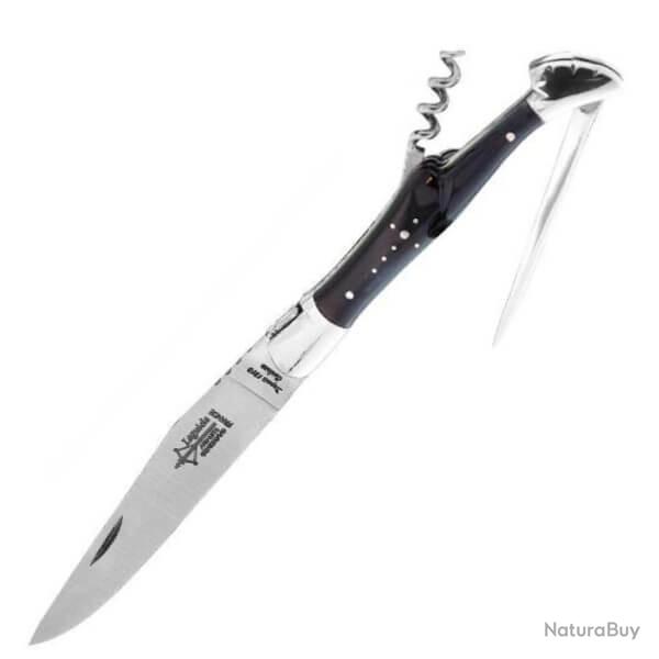 6792.I Couteau pliant Laguiole G. David 3 pi�ces corne mitre inox