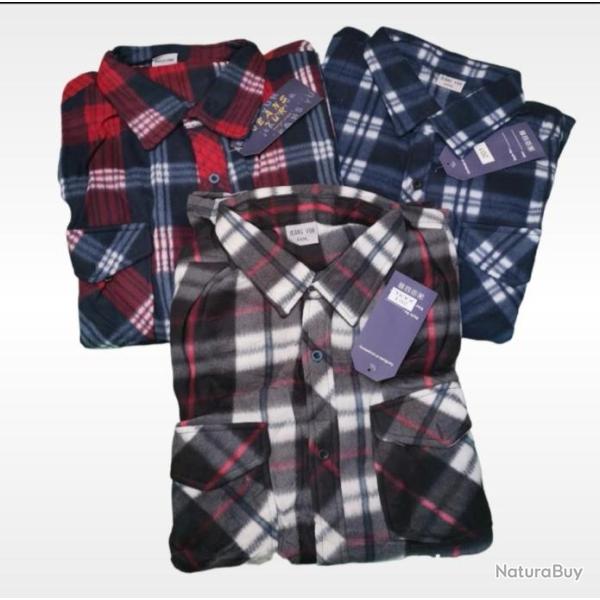 Lot de 3 chemises polaire 3xl