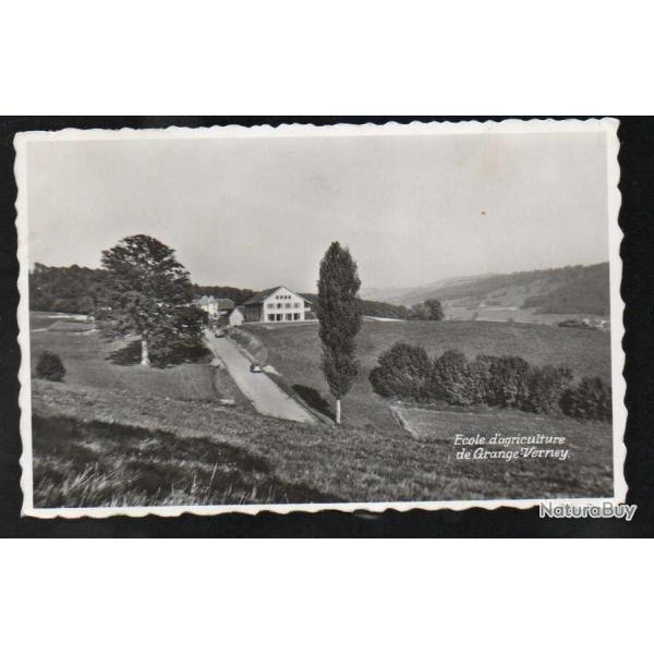 suisse cole d'agriculture de grange verney  carte postale semi-moderne ou anc