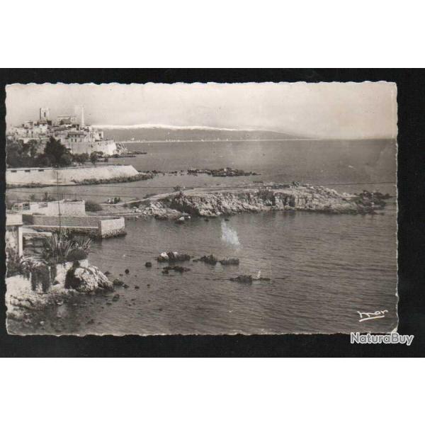 antibes l'ilette la cote d'azur carte postale semi-moderne