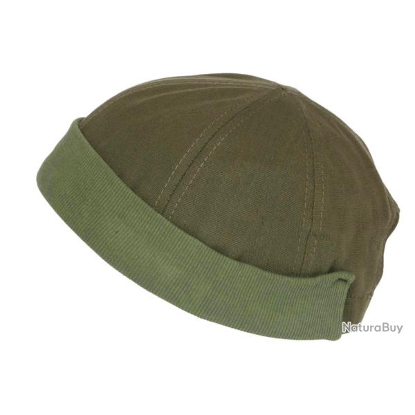 Bonnet Docker Vert en Coton Style Marin Miki Keroet Taille unique Vert