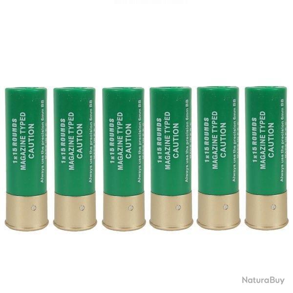 Cartouche Pompe (Pack de 6) - Vert (S&T)