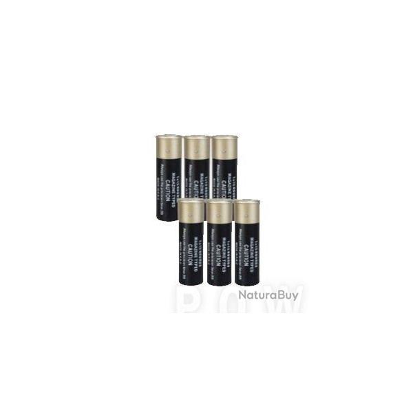 Cartouche Pompe (Pack de 6) - Noir (S&T)