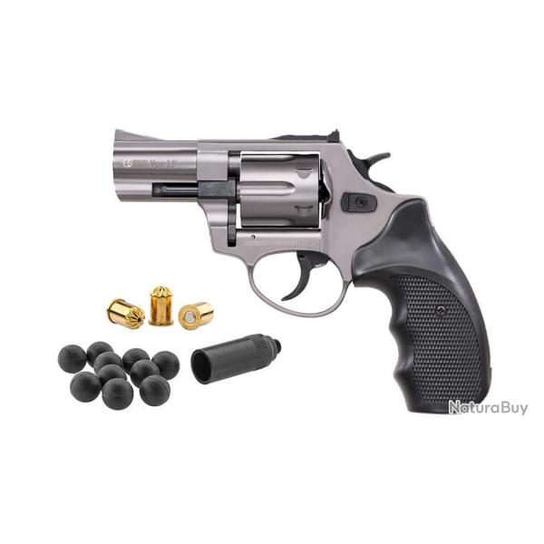 REVOLVER GOMME COGNE EKOL VIPER 2.5" FUME (VFD25)