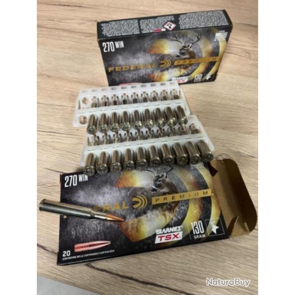 Munitions F�d�ral Prenium 270win