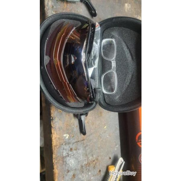Lunettes de tirs 6 �crans et un pour verre correcteur 7