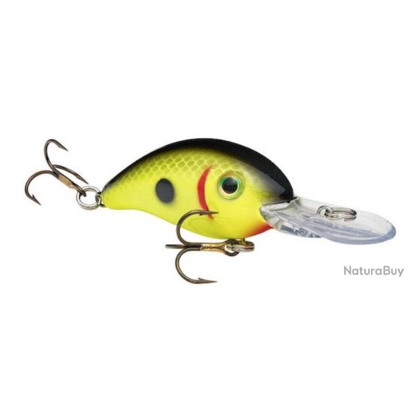 Poisson Nageur Strike King Pro Model Series 1 Crankbait 535 - Black Back Chartreuse