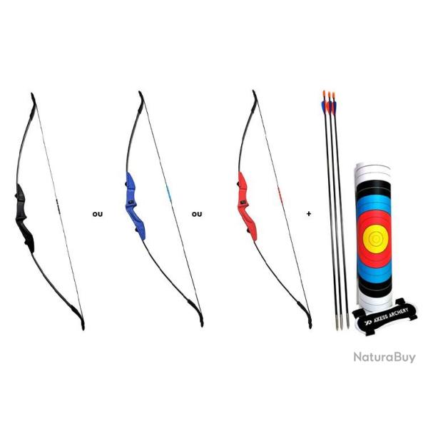 Kit arc de loisir Zen 58"20lbs Noir