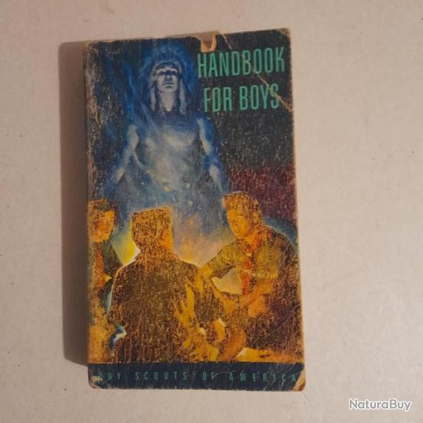 1958 Boy Scout Handbook, Fifth Edition, Twelth Printing, Acceptable condition - Scoutisme amricain