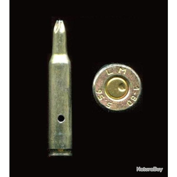 5.56 x 45 FAMAS France -RARE exp�rimentale � blanc �tui acier cadmi�e - Le Mans 1980 - LM 5.56 1-80