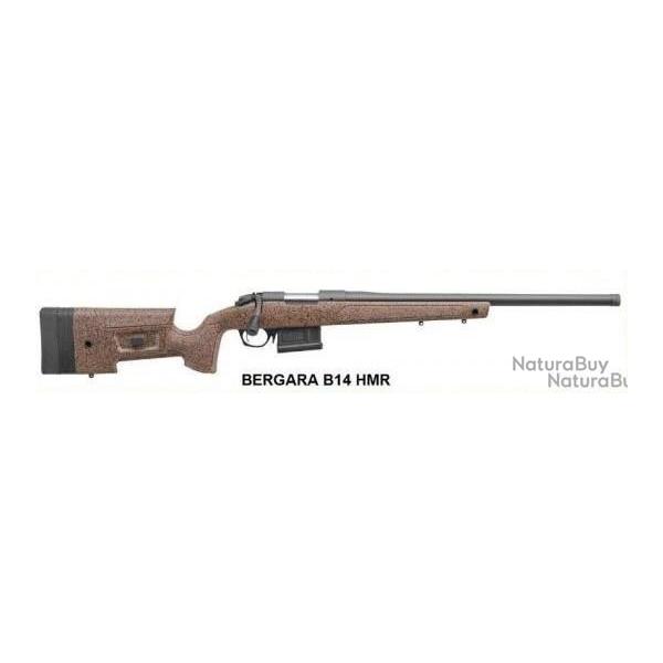 Carabine a verrou Bergara 14 HMR , canon 61cm lourd, cal 308 winchester