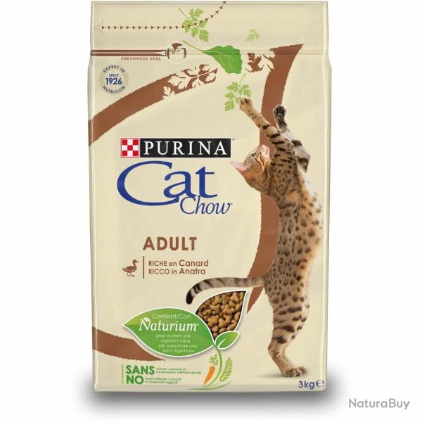 CAT CHOW ADULT CANARD 10KGS