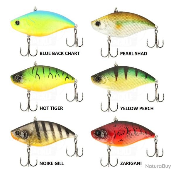 CRAZEE VIBRATION 70S 22.5GR Yellow perch