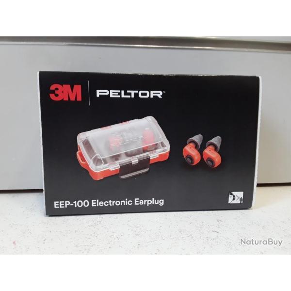 6326 KIT PROTECTION AUDITIVE EEP-100 RECHARGEABLE PELTOR   NEUF   UN  TOP PRODUIT