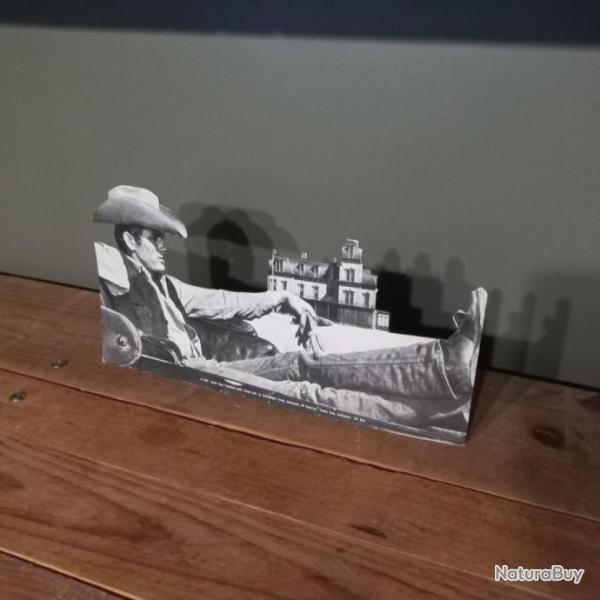 carton publicitaire  am�ricain de   " JAMES DEAN "