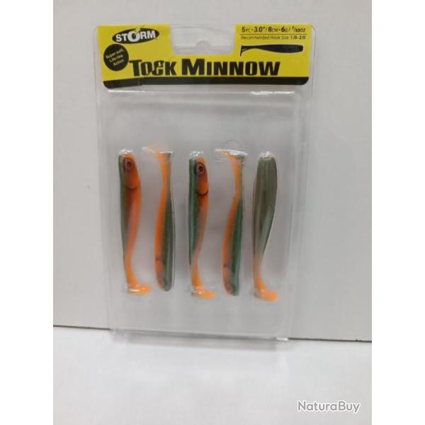 !! Storm TOCK MINNOW 3" HOLLAND CHAR 8CM !!