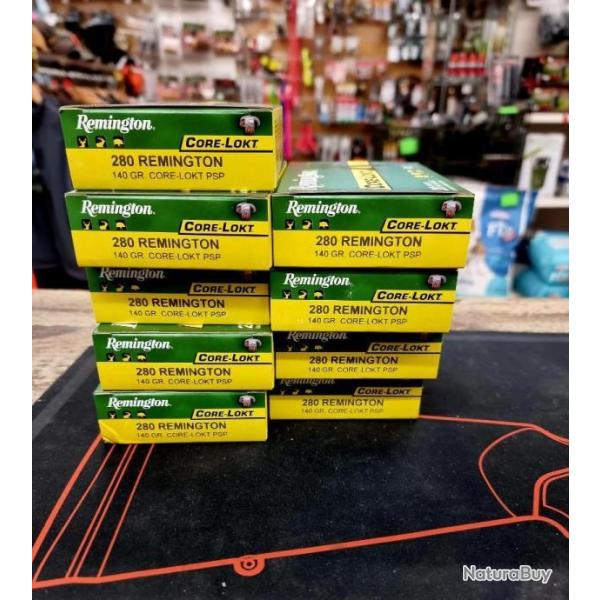 5 boites de 20 BalleS 280 Remington 140gr bte 20