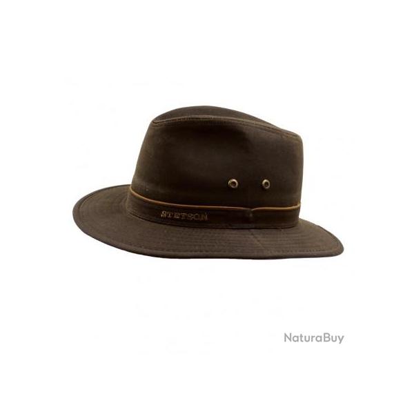 Chapeau STETSON coton cir� traveller