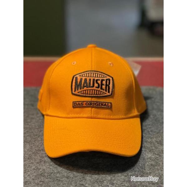 CASQUETTE MAUSER ORANGE