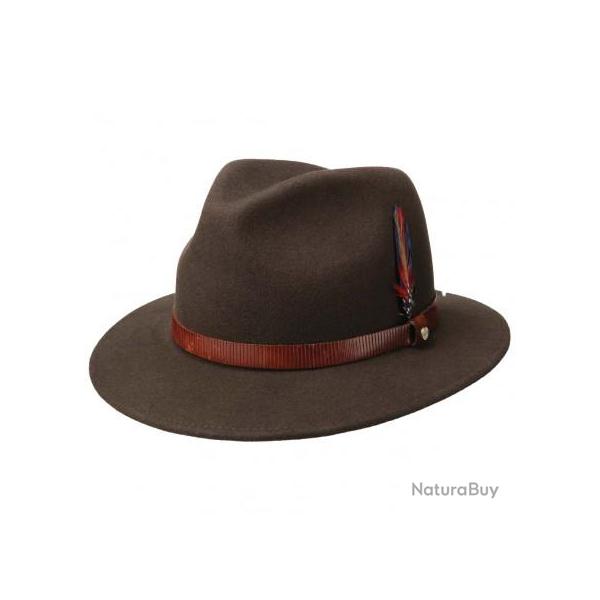 Chapeau STETSON traveller en laine feutr� imperm�able