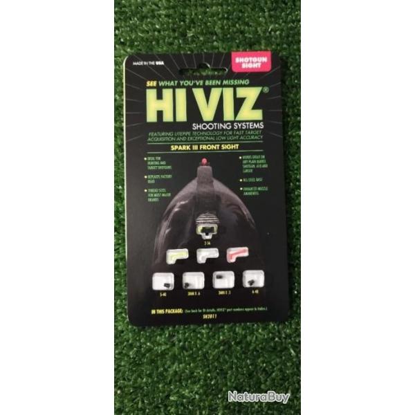 Guidon � fibre optique Spark III - HiViz