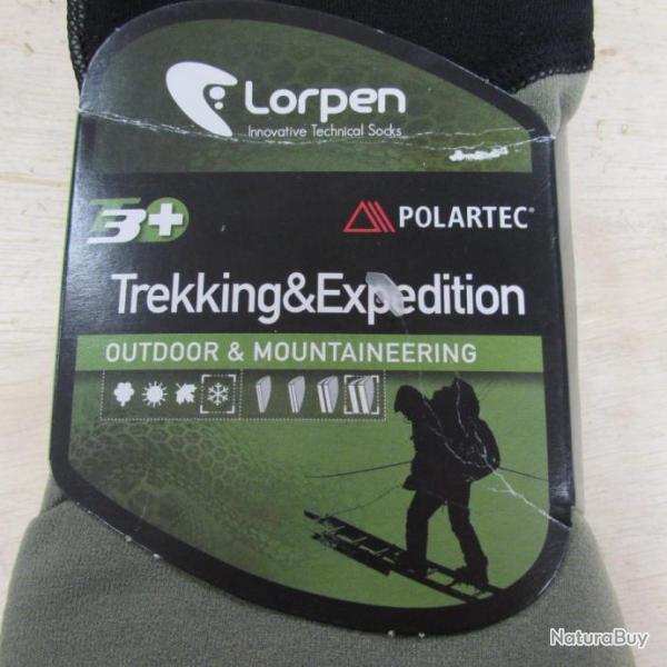 Chaussettes grand froid LORPEN Trekking & Exp�dition