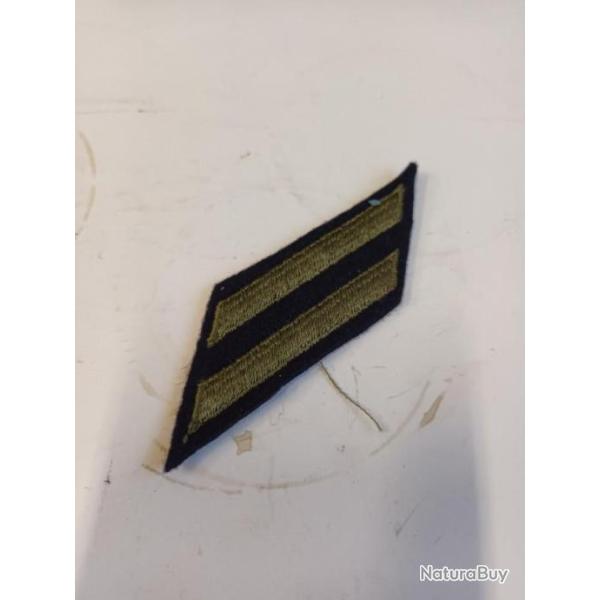 Patch arm�e us 2 strips 3 ans de services ww2 original