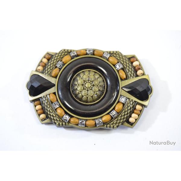 Boucle ce ceinture moto, style am�ricain usa / country cowboy western indien farwest