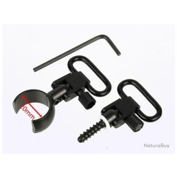 ATTACHE GRENADI�RE CAL 12 passage bretelle  32mm