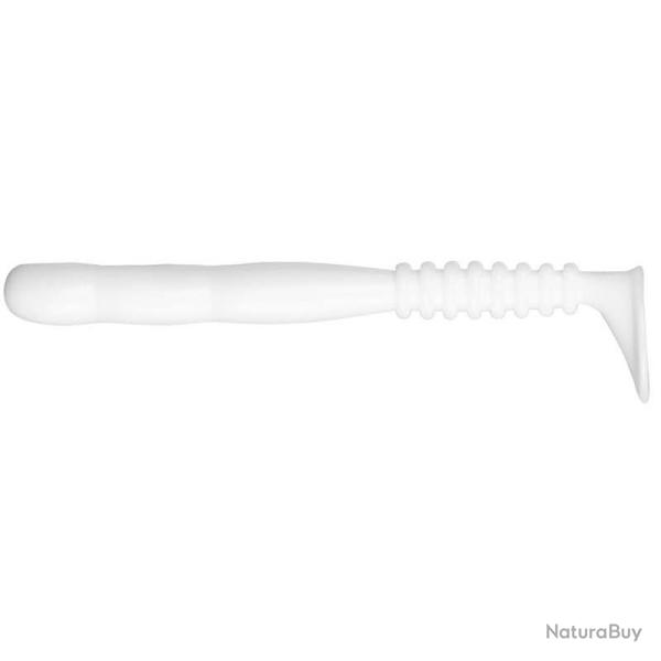 Leurre Souple Reins Fat Rockvibe Shad 8" - 20,3cm par 2 20,3cm #111 - Mat White