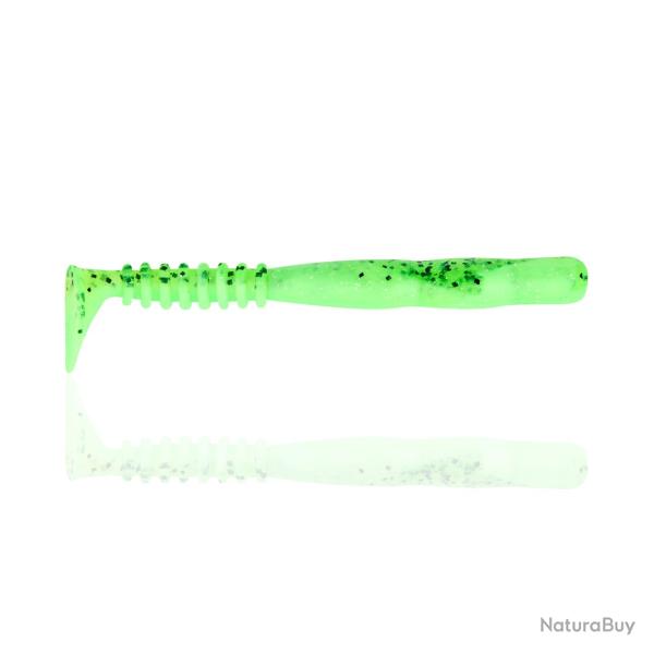 Leurre Souple Reins Fat Rockvibe Shad 8" - 20,3cm par 2 20,3cm #B85 - Chart Pepper / Glow Melon Soda