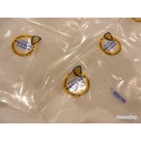 UN ancien sachet plastique pour pi�ce Peugeot d'origine
