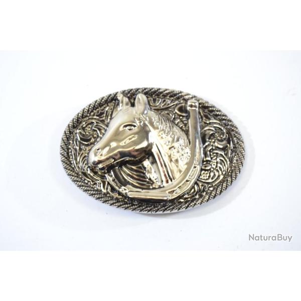 Boucle ce ceinture cheval et fer style mexicain am�ricain usa country cowboy western farwest d�co
