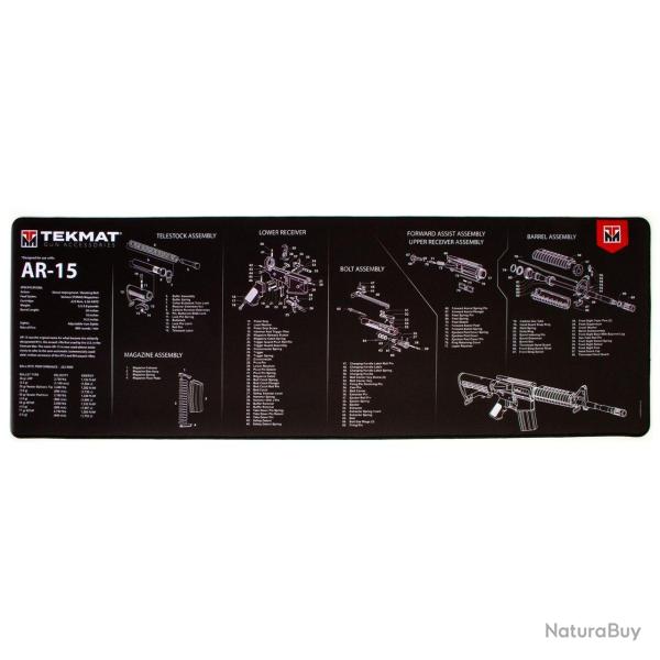 Tapis de d�montage Tekmat Ultra pour AR-15