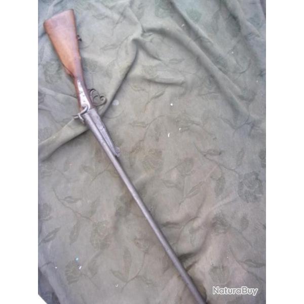 fusil type Lefaucheux , jeu dans la fermeture