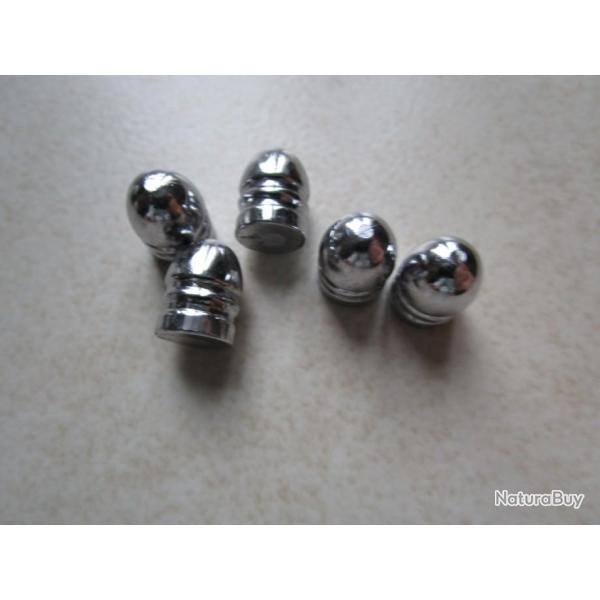 50 balles ogivales en plomb cal 36 (375)