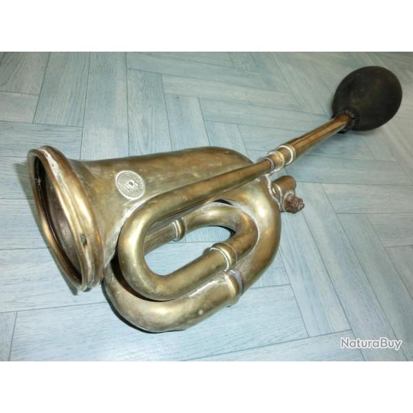 Klaxon trompe Anglais POWELL & HAMNER BIRMINGHAM