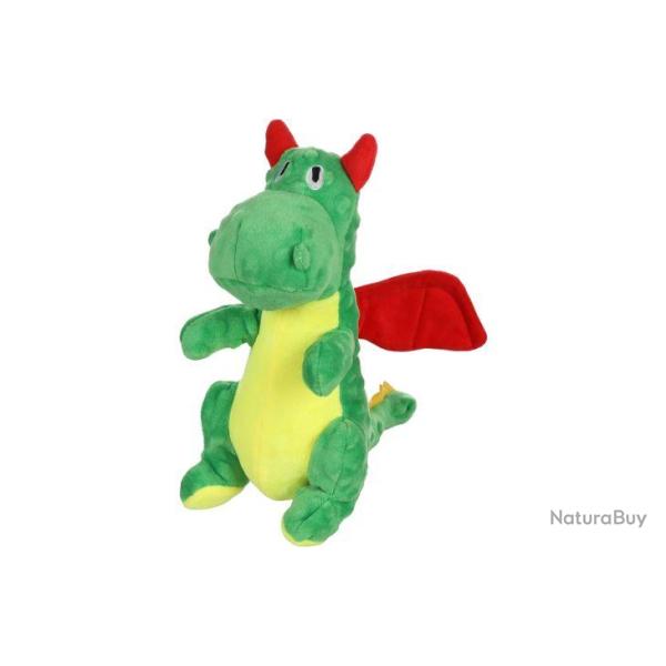 JOUET CHIEN RISO DRAGON VERT 14X26X28CM