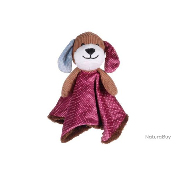 JOUET CHIEN NILAK CHIOT EN PELUCHE BRUN 26CM