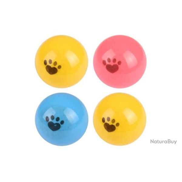 BALLES DE PING PONG D4CM X 4 PCES