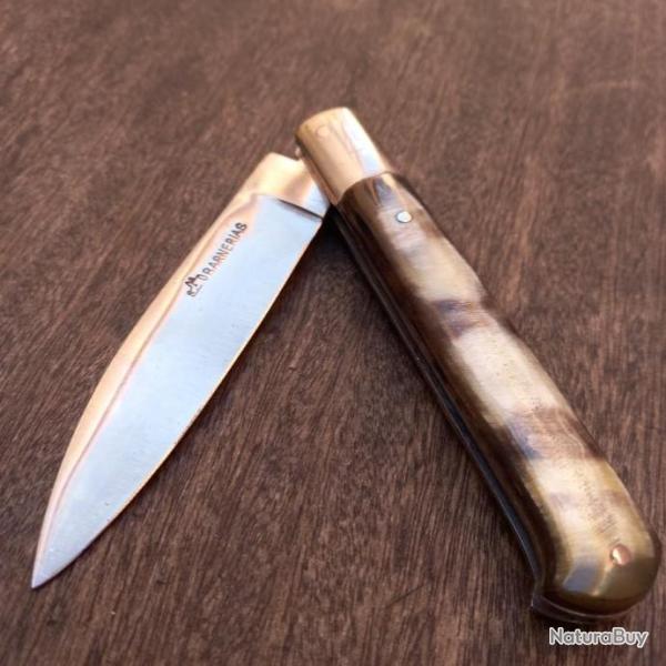 Joli Couteau R�gional YSSINGEAUX BARNERIAS Manche en Corne de B�lier