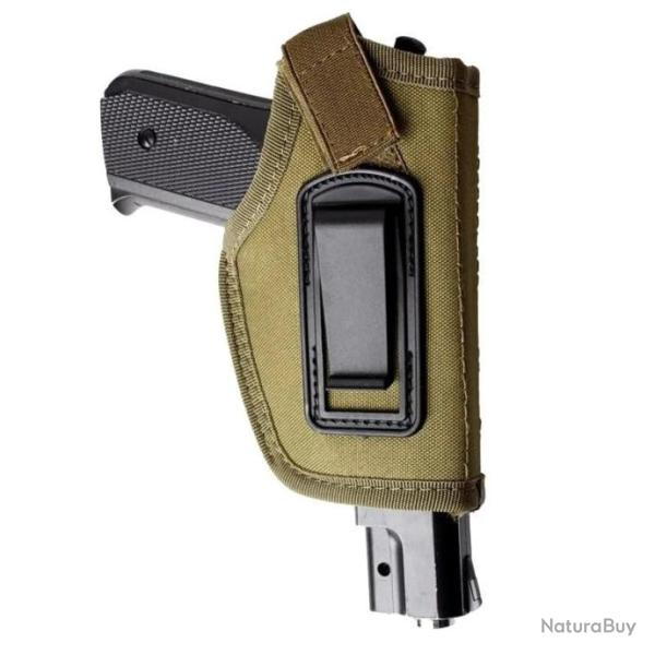 PROMO!! HOLSTER DE CEINTURE - VISIBLE OU DISCRET - VERT - GLOCK17 19 SIG 226 COLT 1911 BERETTA 92