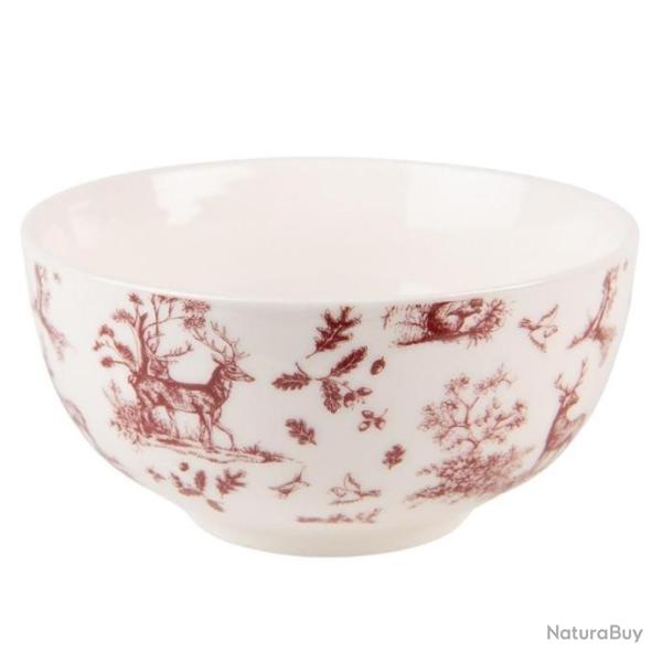 BOL EN PORCELAINE FA�ON TOILE DE JOUY