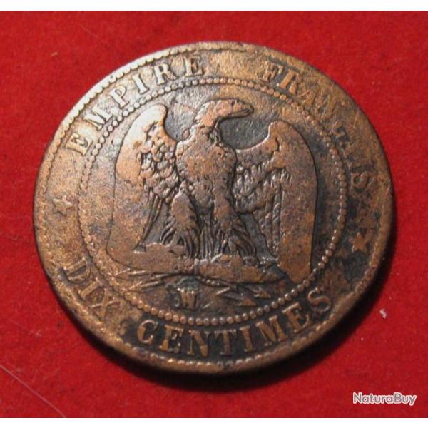 10 centimes Napol�on III 1855 W