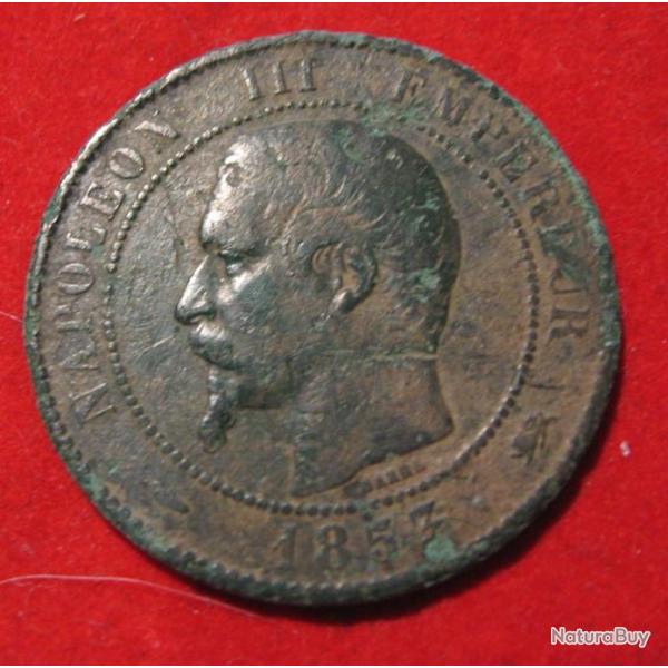 10 centimes Napol�on III 1853 D